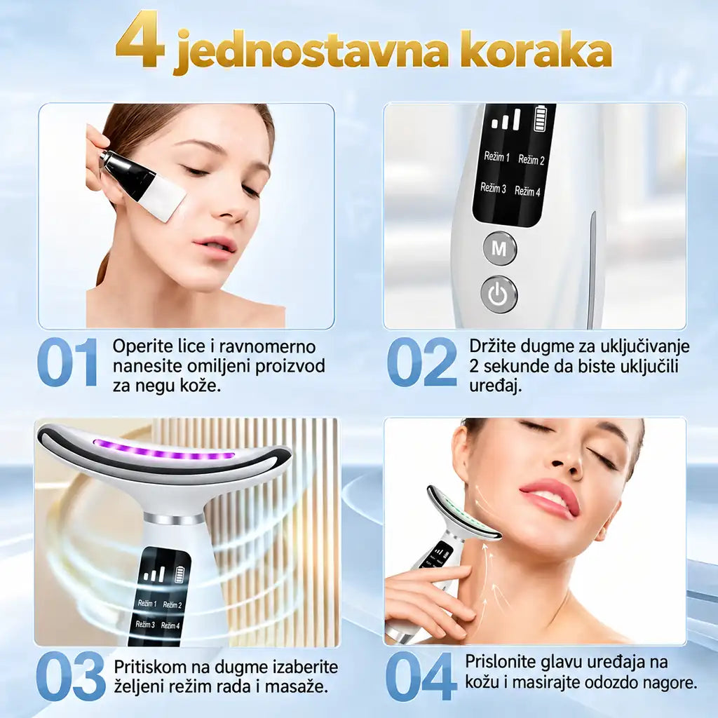 Aparat za zatezanje lica i vrata