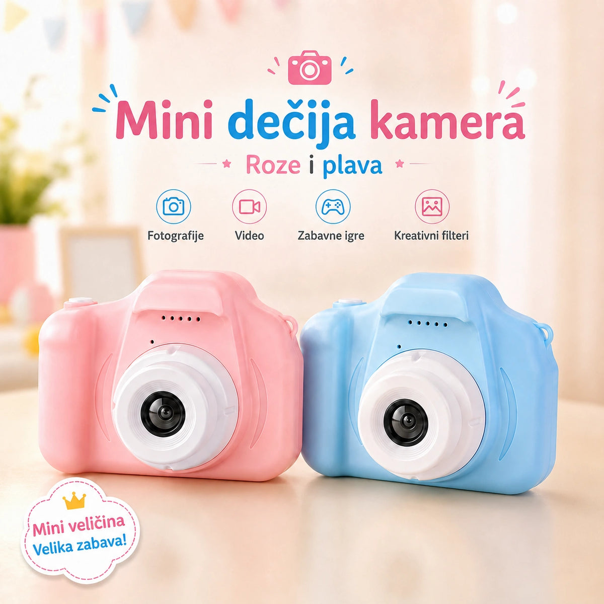 Mini dečija kamera