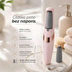 Električna turpija za pedikir, bežična, sa dva nastavka