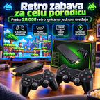 Retro igraća konzola za TV sa dva džojstika