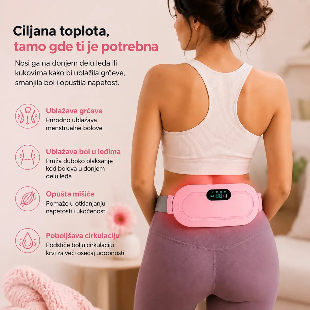 Grejni pojas za stomak i donji deo leđa