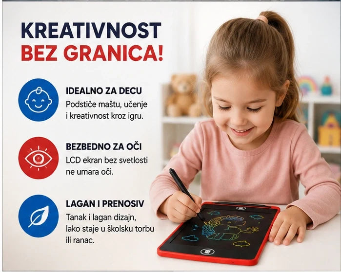 Dete crta na LCD tabletu