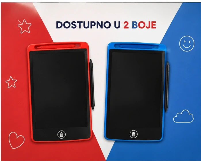 LCD tablet u dve boje