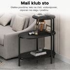 Ugaoni klub sto sa tri police