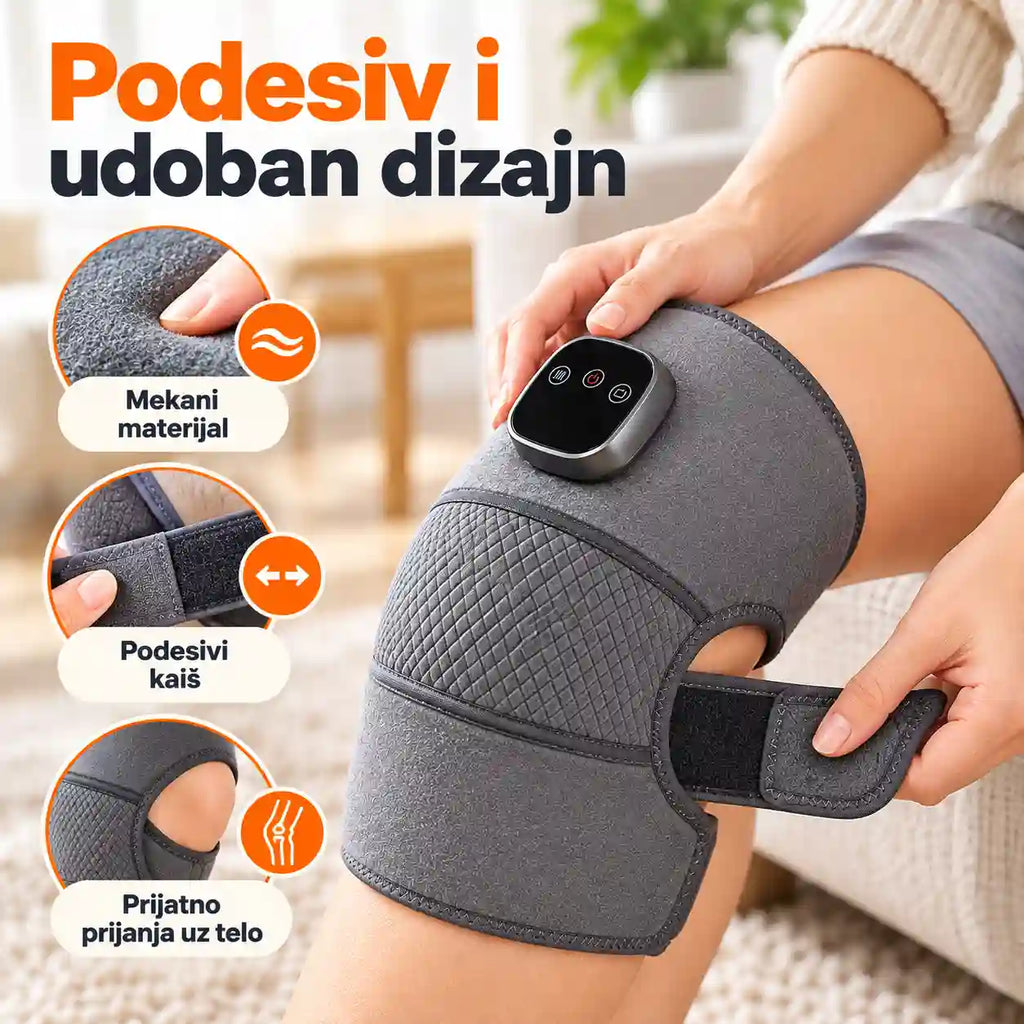 Detalji i funkcije bežičnog masažera sa grejanjem