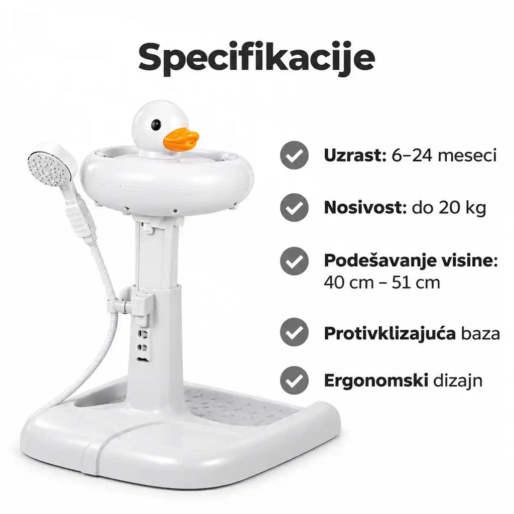 Sklopiva konstrukcija stalka za kupanje