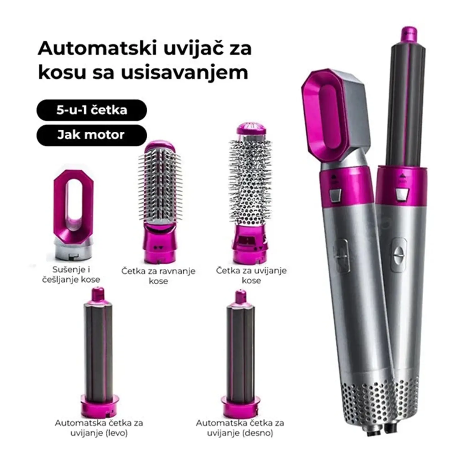 Stajler za kosu uvijač