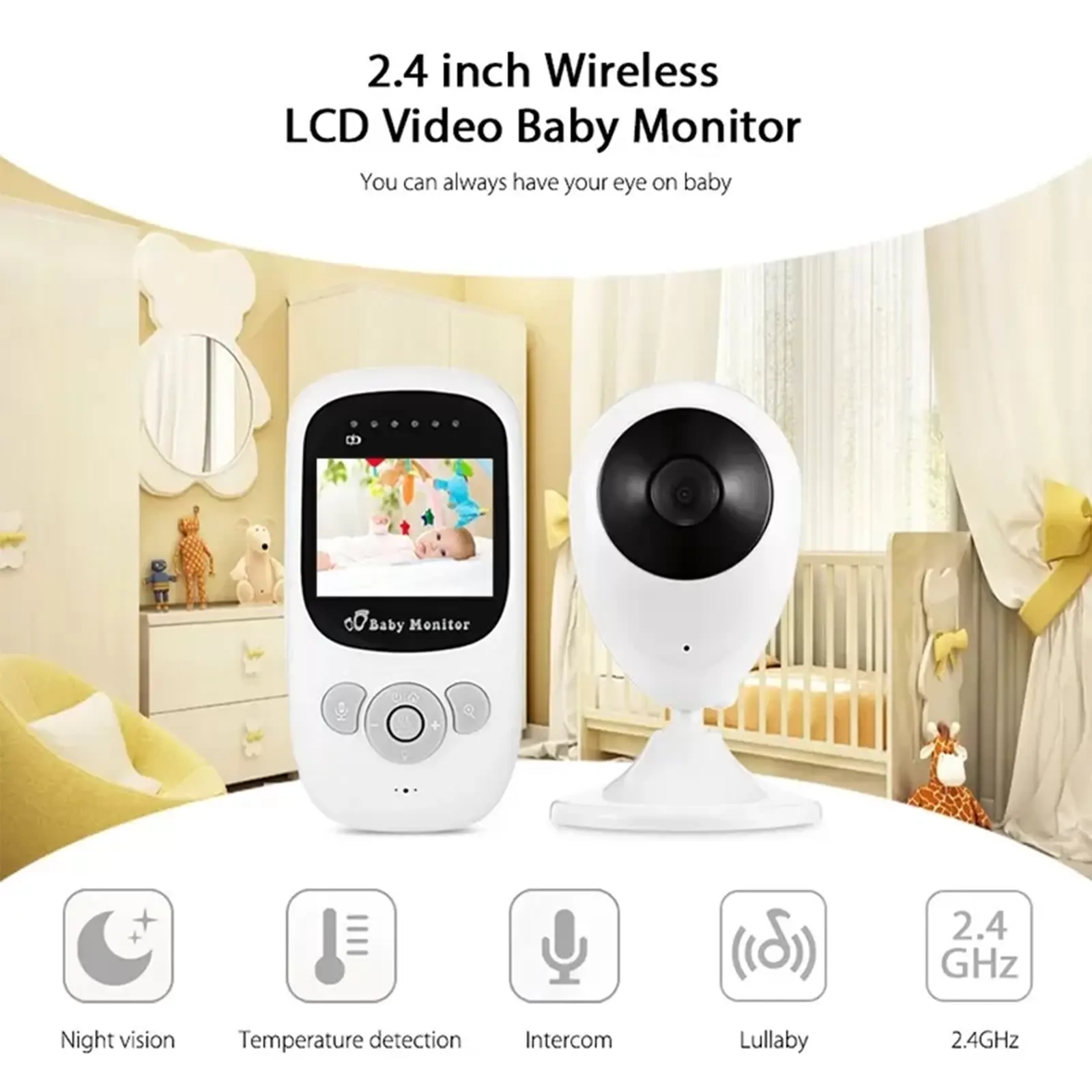 Baby Monitor kamera za bebe sa monitorom