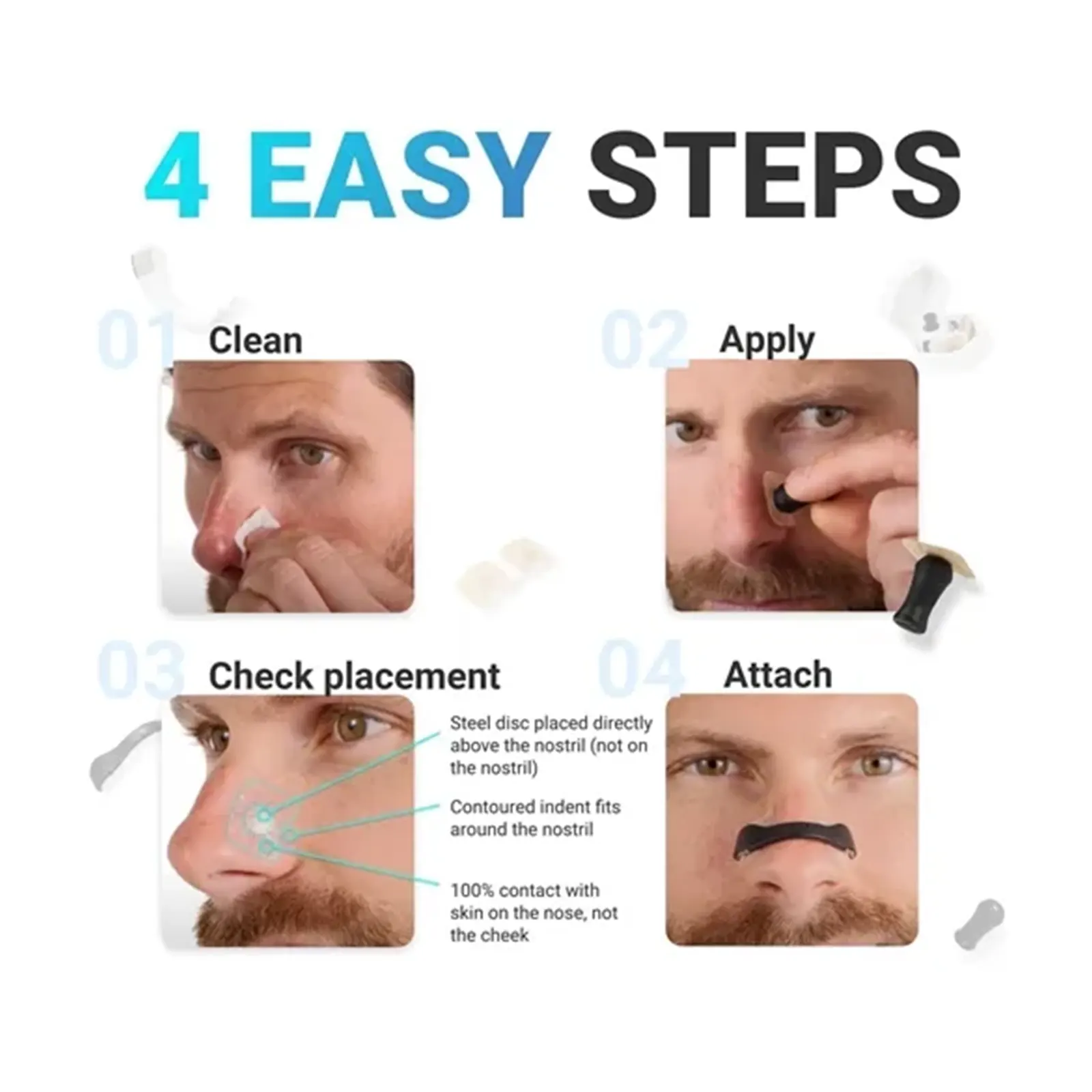 magneti za nos protiv hrkanja – kompaktno pakovanje i sadržaj